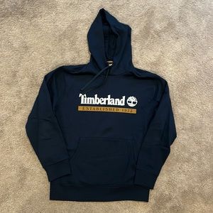 Timberland Mens medium navy hoodie